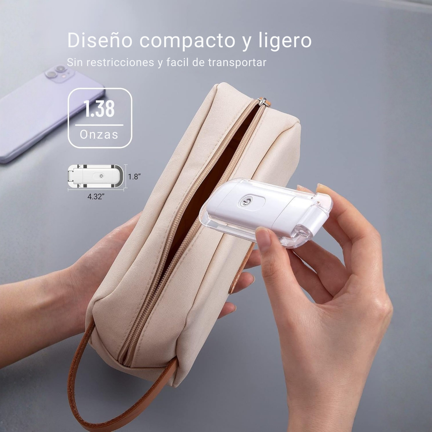 Luz lectura portatil recargable